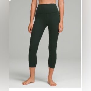 Lululemon Align High Rise 23” Crop Leggings - Legacy Green